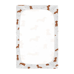 vvfelixl colorful-patterns crib sheet adds a cozy, inviting nursery vibe.