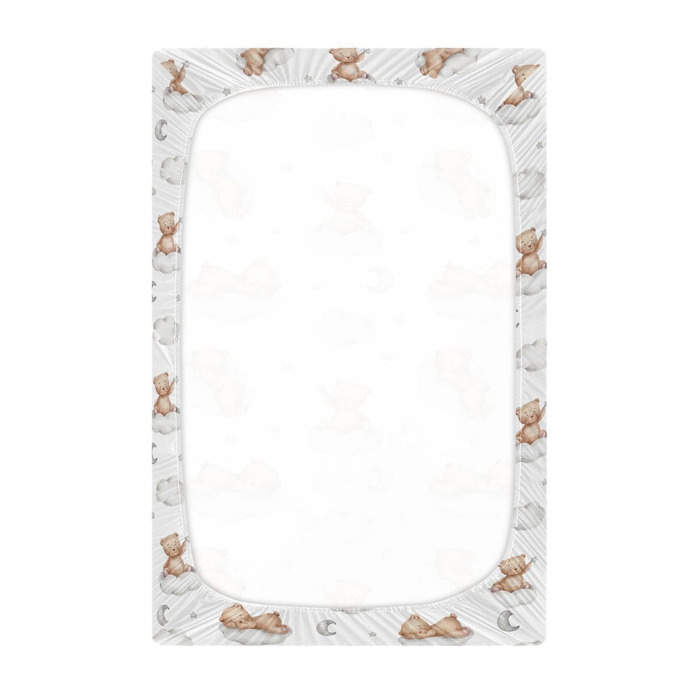 vvfelixl crib sheet with elastic edge fit stays snug and smooth on the mattress.