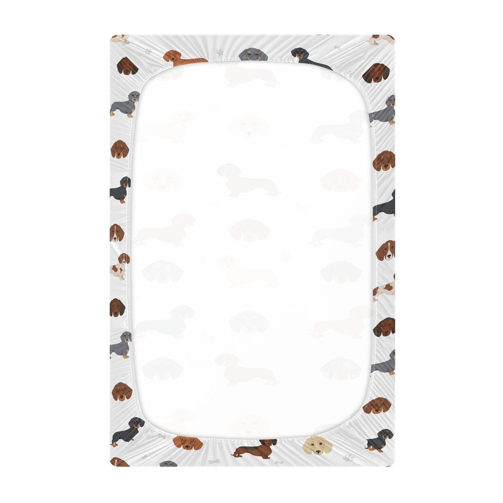 vvfelixl elastic-edge crib sheet stays snug all night