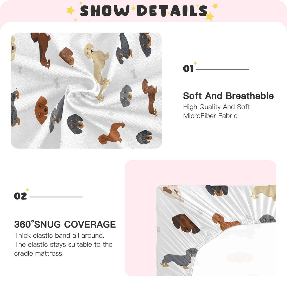 vvfelixl size-m crib sheet for standard crib mattresses