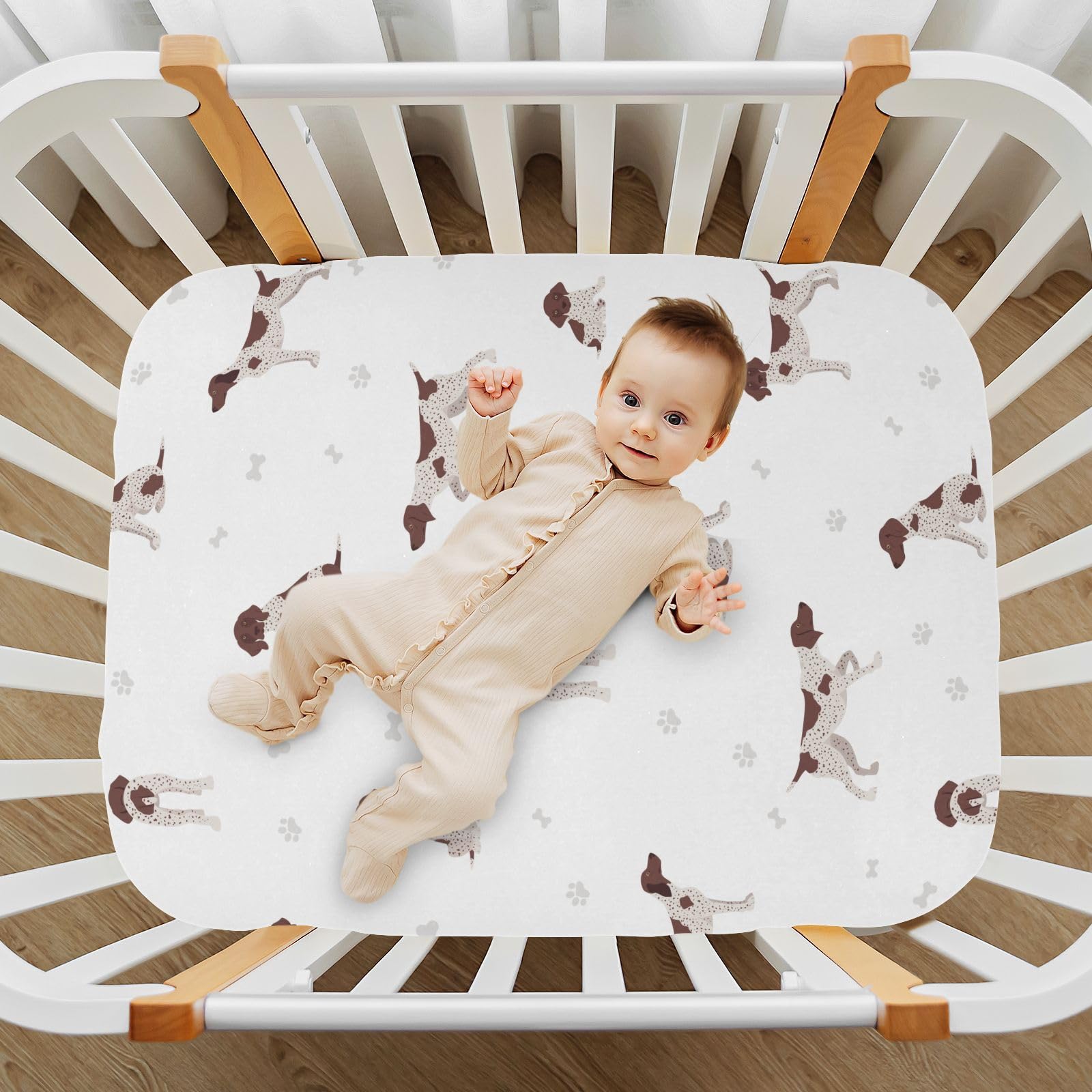 vvfelixl crib sheets make a thoughtful gift for newborns and baby showers.