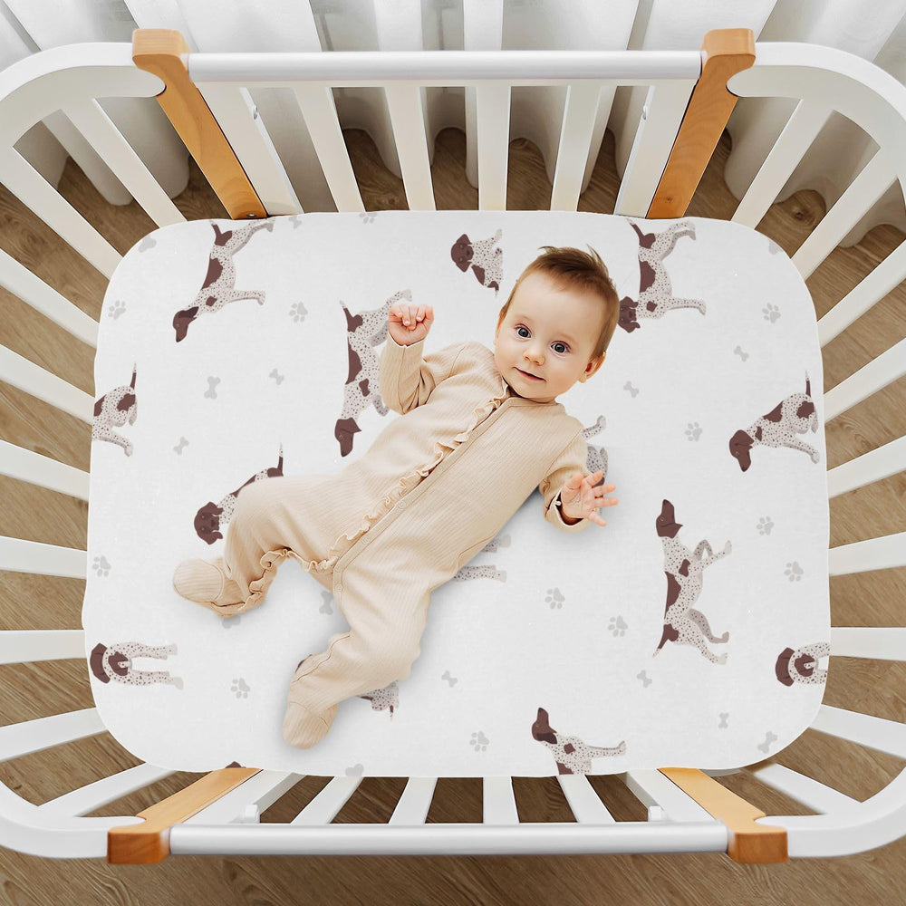 vvfelixl crib sheets make a thoughtful gift for newborns and baby showers.