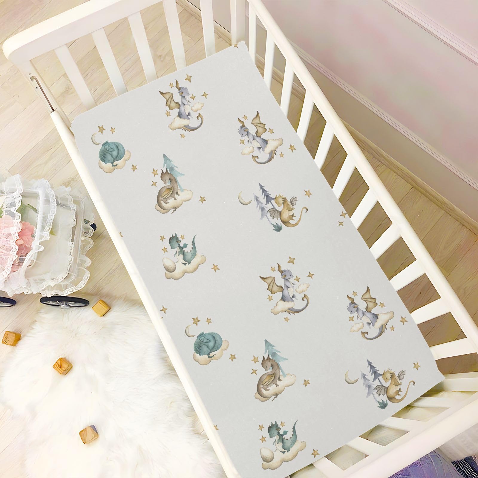 vvfelixl crib sheets on mattress demo demonstrates proper fit