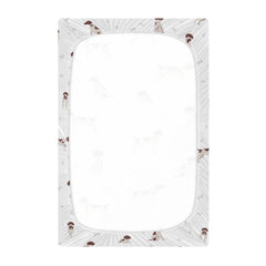 vvfelixl crib sheets available in two-sizes for cribs and playards.