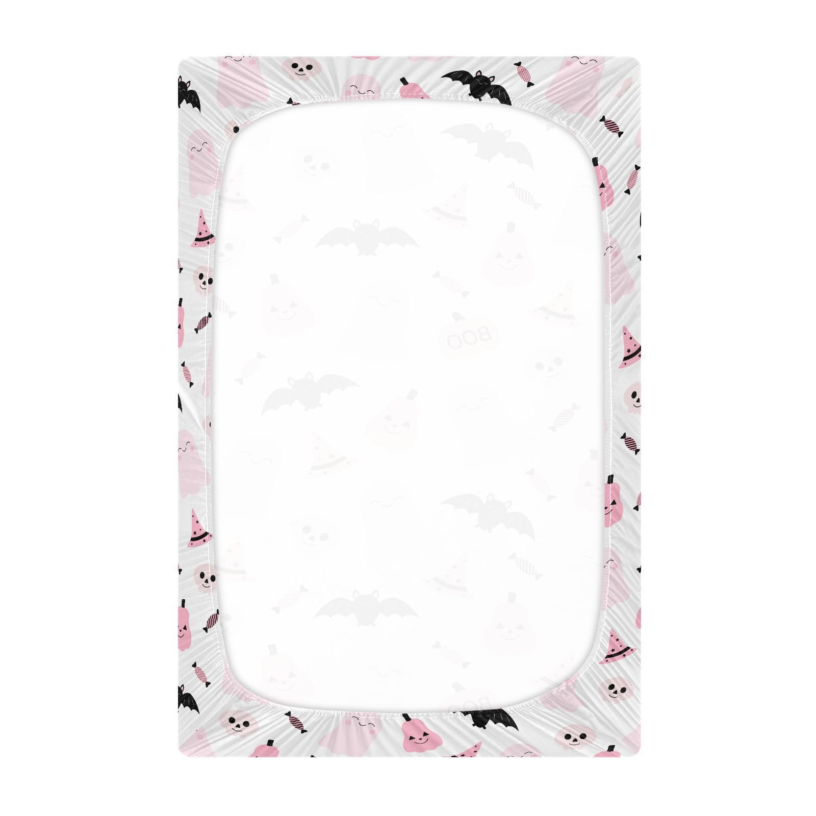 vvfelixl elastic-band around edges crib sheet keeps standard crib secure