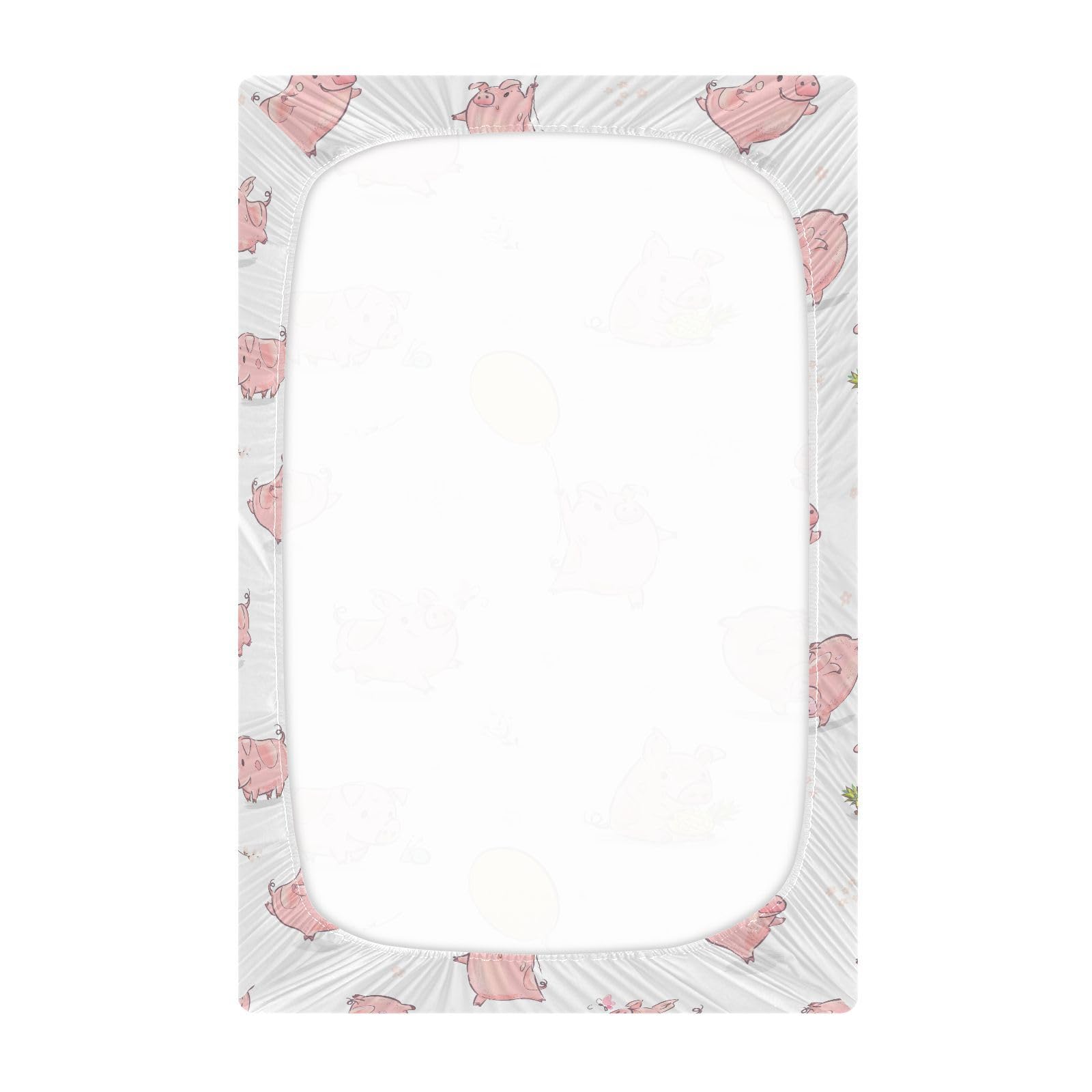 vvfelixl elastic-edge crib sheet fit demonstrates a snug, secure mattress hold.