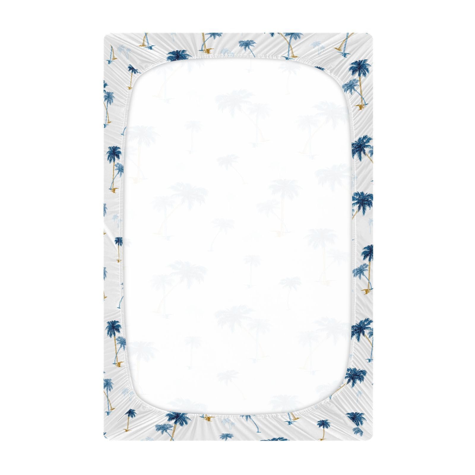 vvfelixl elastic-edge crib sheet stays snug, ensuring baby sleep surface stays smooth.
