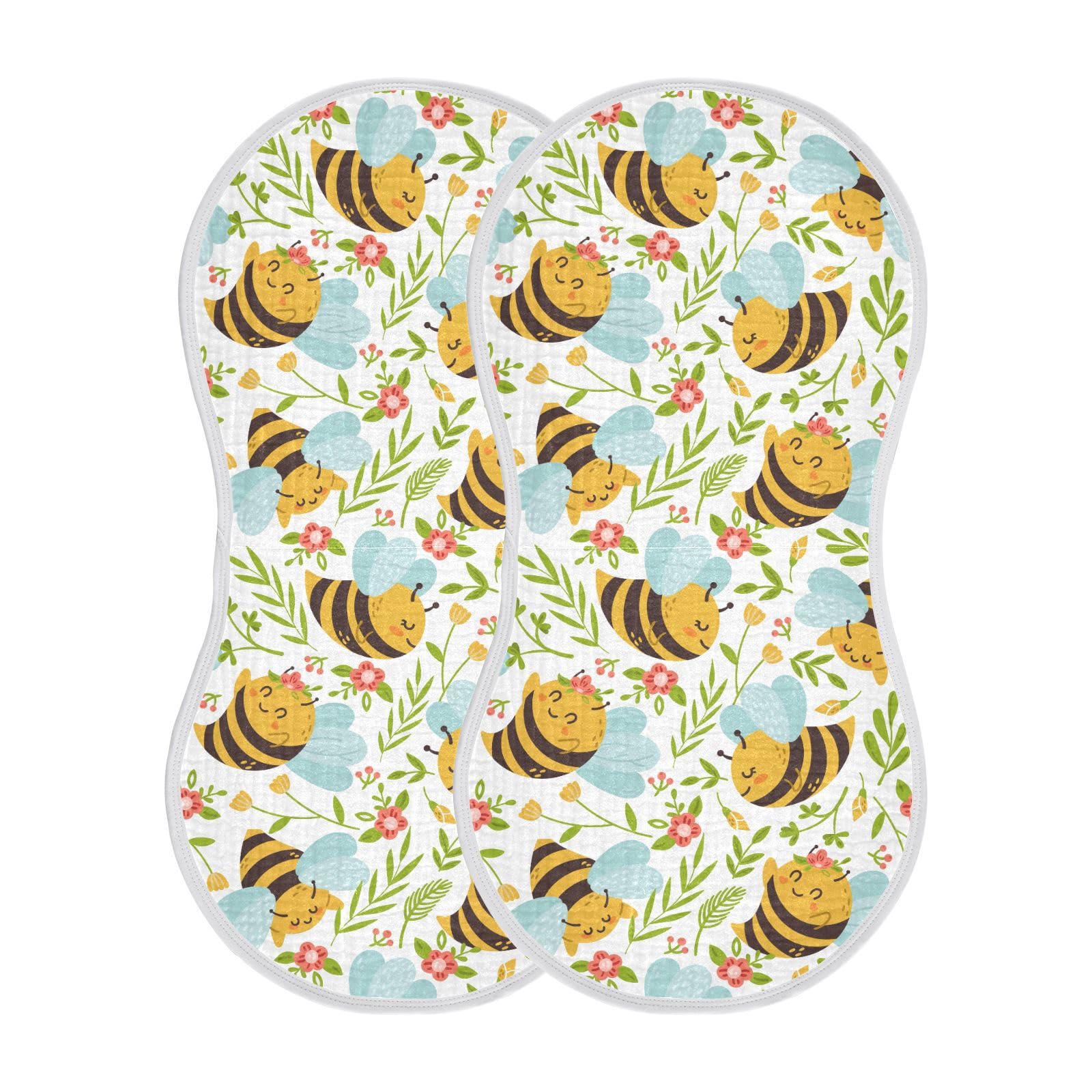 vvfelixl gift-ready burp cloth pack for baby showers