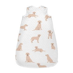 vvfelixl Labrador sleep sack bottom zipper enables diaper changes