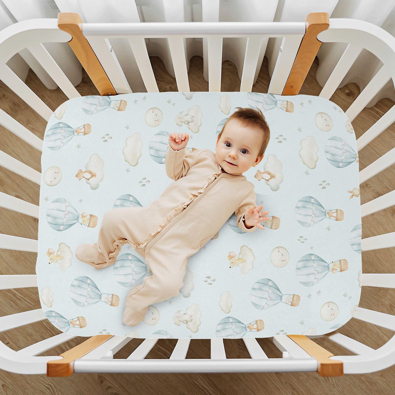 vvfelixl multi-size fit works with most cribs and playards for flexibility