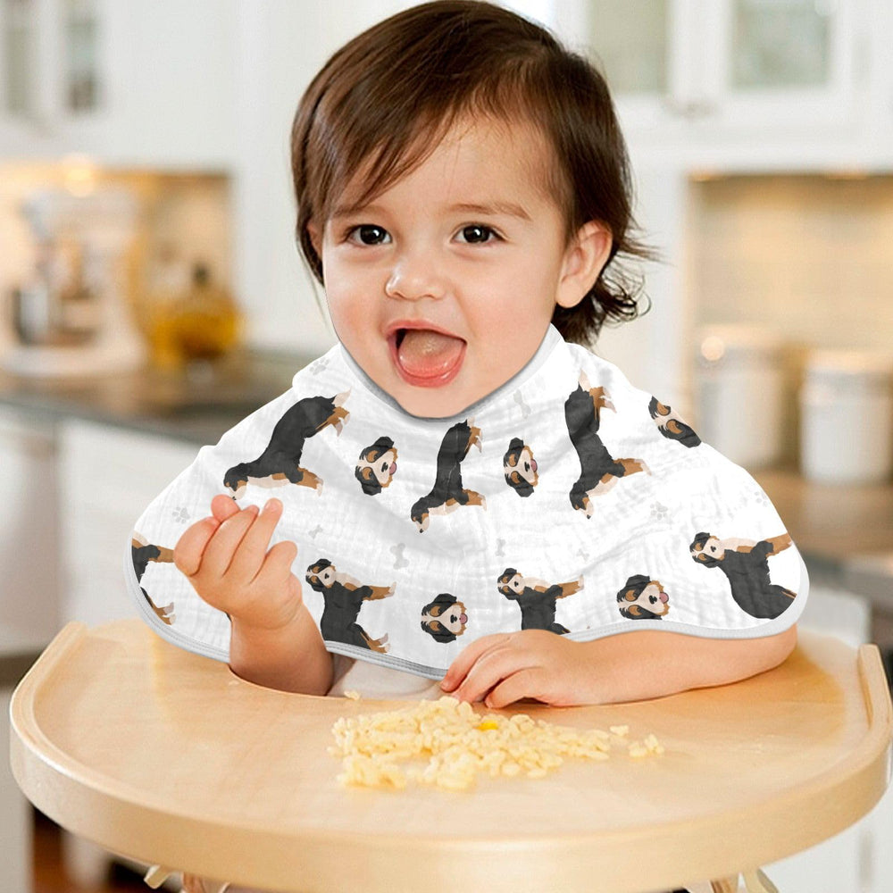 vvfelixl multi-use cloth doubles as teething wipe and cover