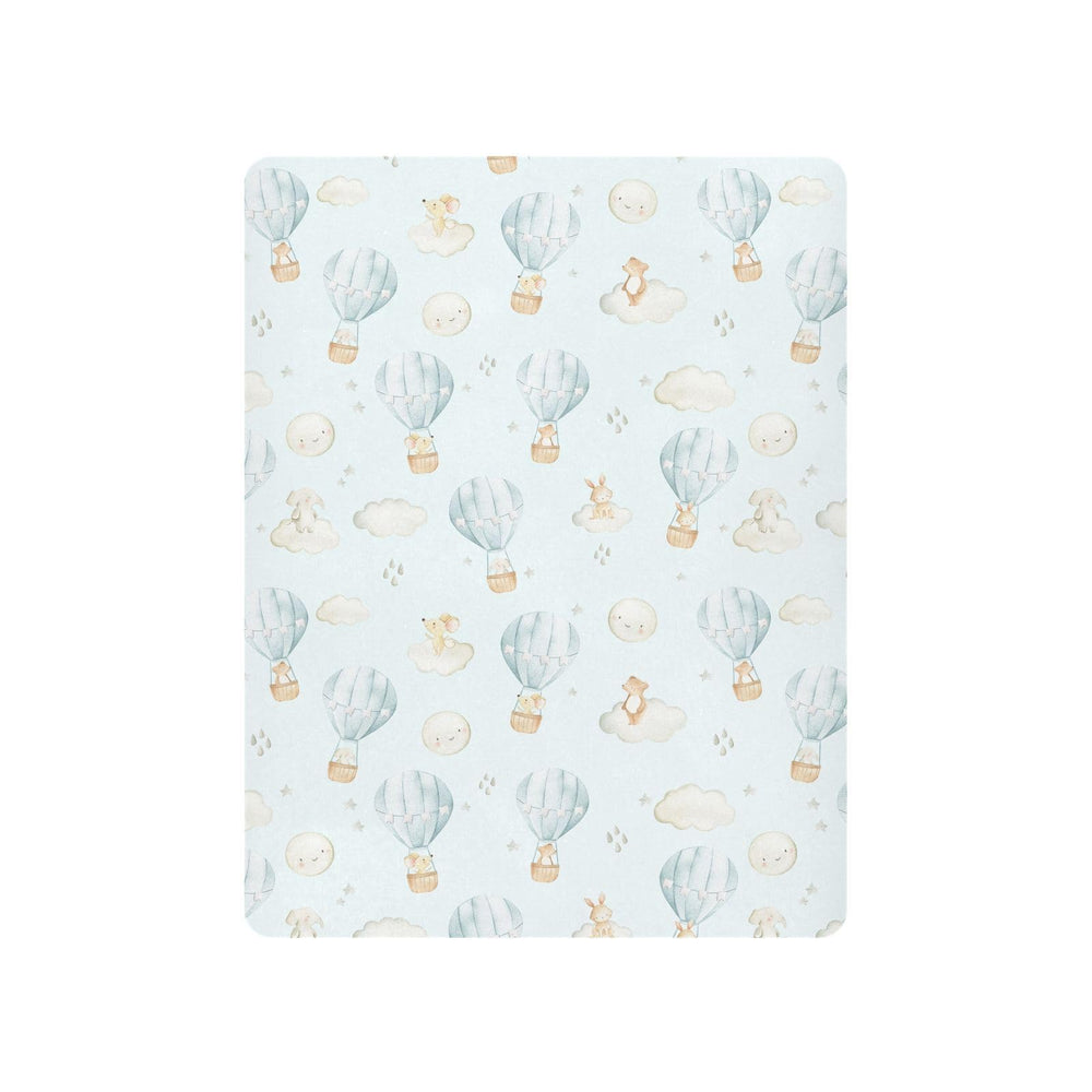 vvfelixl rabbits pattern crib sheet enhances baby's sleep space with playful visuals