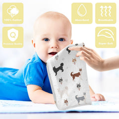 vvfelixl soft absorbent washcloth ideal for newborn cleansing