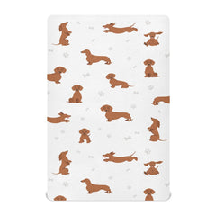 vvfelixl soft breathable crib sheet delivers a gentle, cool sleep surface.