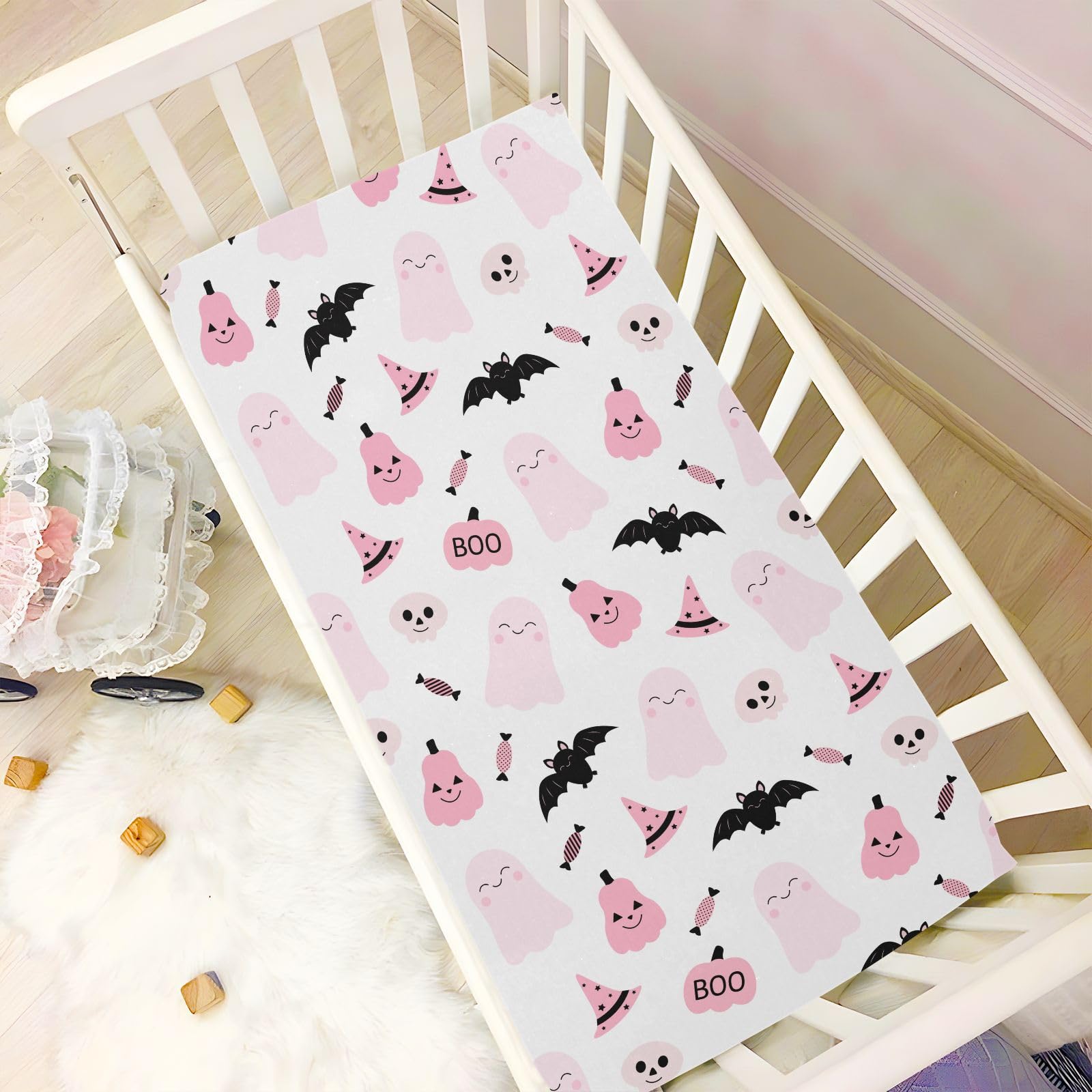 vvfelixl standard crib and toddler mattress compatible sheet for easy use