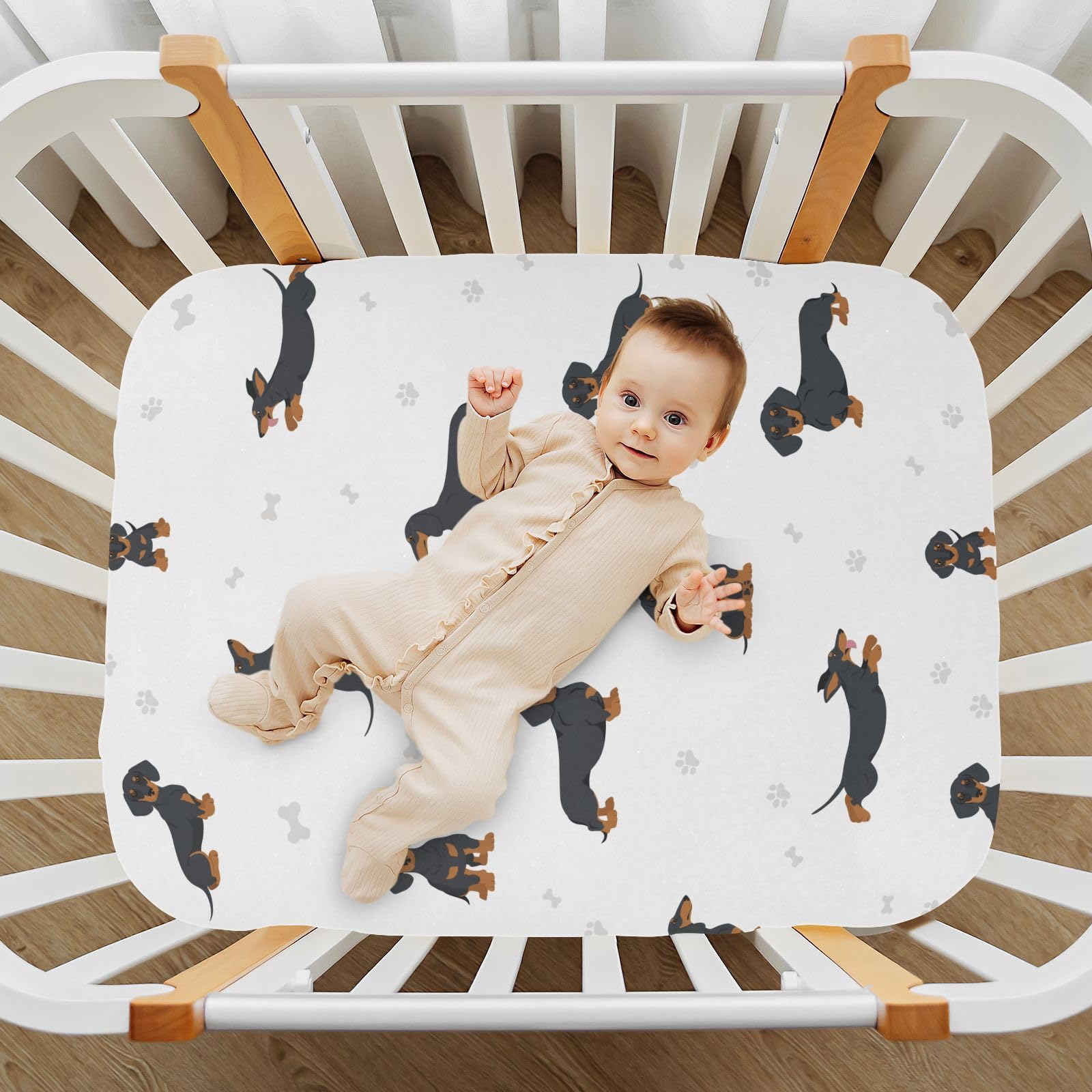 vvfelixl compatible with standard crib and toddler mattresses