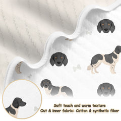 The 30x40 inch vvfelixl blanket designed for stroller and crib on-the-go warmth.