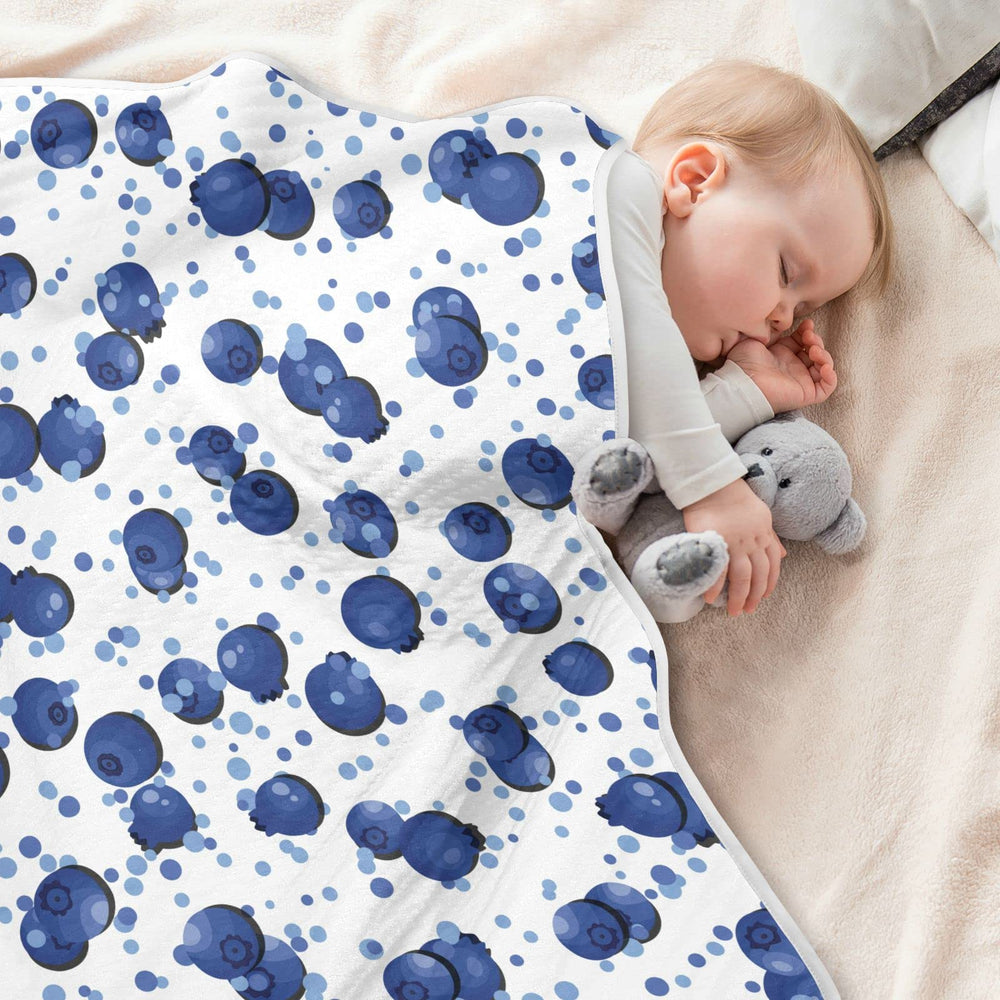 vvfelixl swaddle blanket blueberry soft texture ideal for newborn snuggles