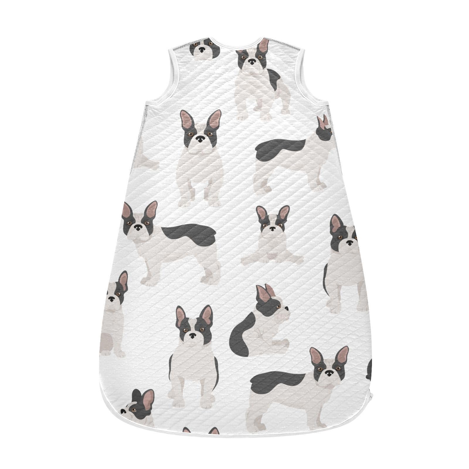 vvfelixl two-way zipper sleep sack enables easy dressing and diaper changes.