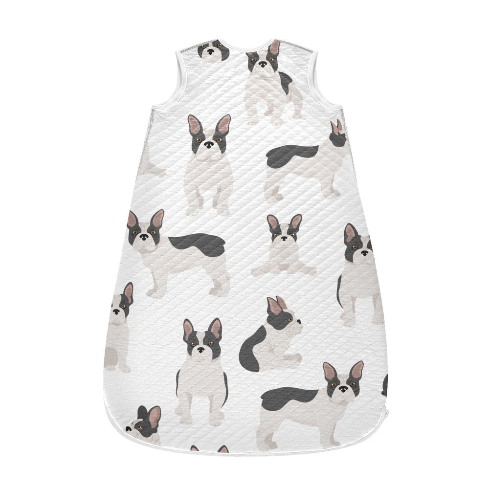 vvfelixl two-way zipper sleep sack enables easy dressing and diaper changes.