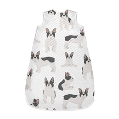 vvfelixl two-way zipper sleep sack enables easy dressing and diaper changes.