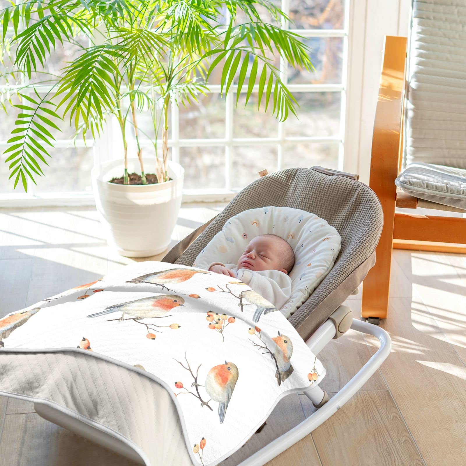 vvfelixl versatile-baby-blanket-cozy: great for crib, stroller, and nap time.