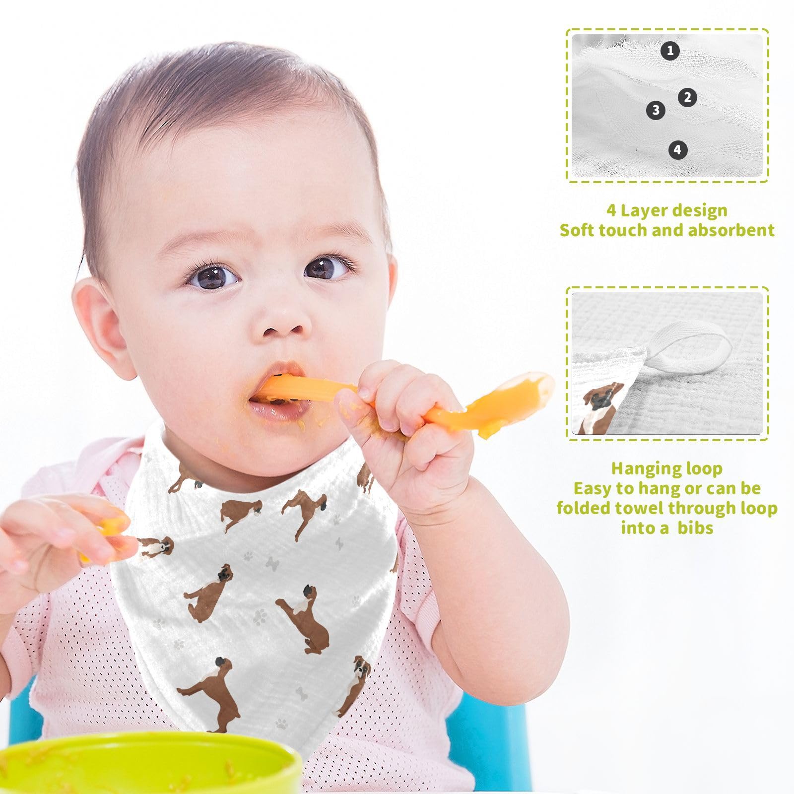 vvfelixl versatile cloths: wipes, burp towels, and napkin substitutes.