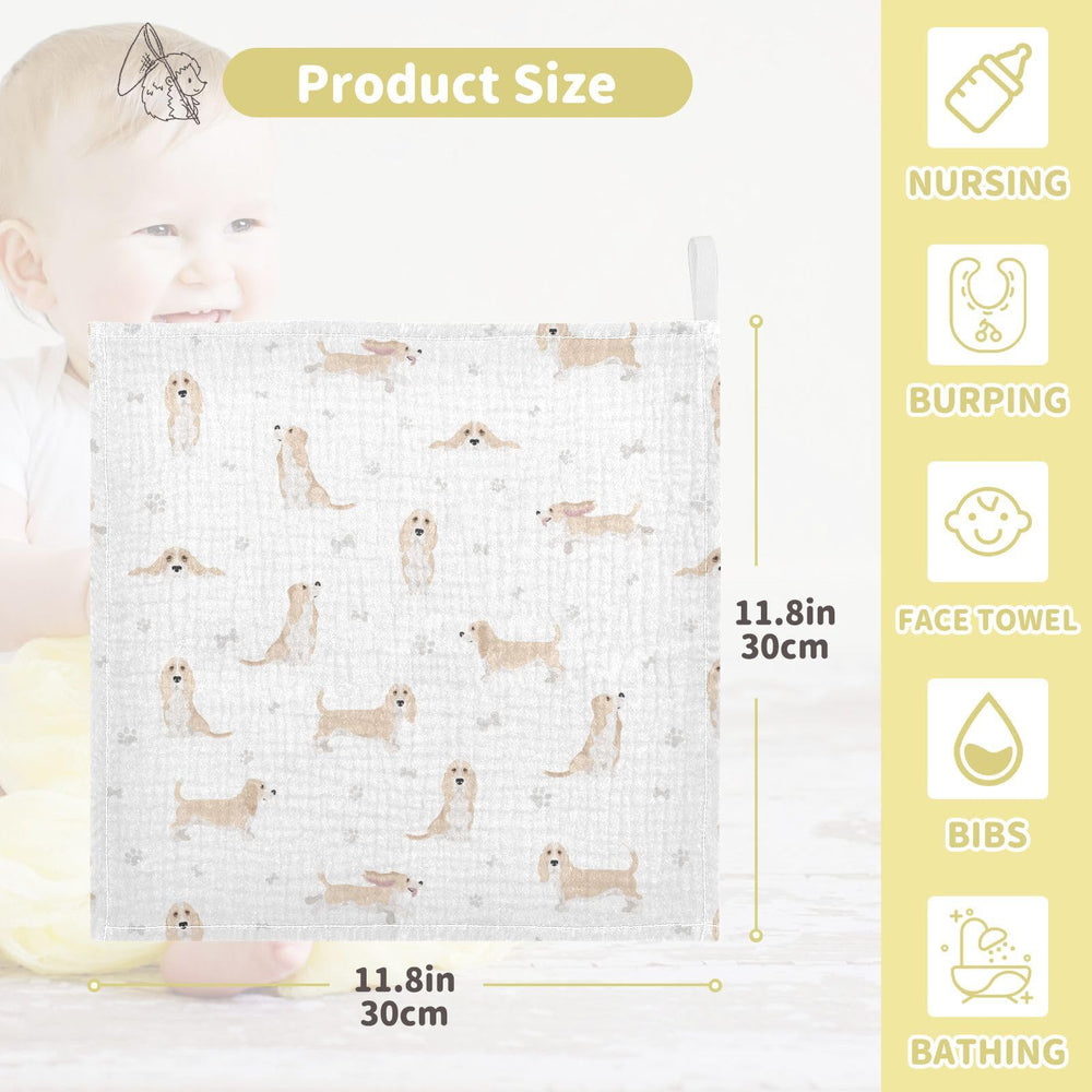 Unisex vvfelixl washcloths suitable for newborns and toddlers