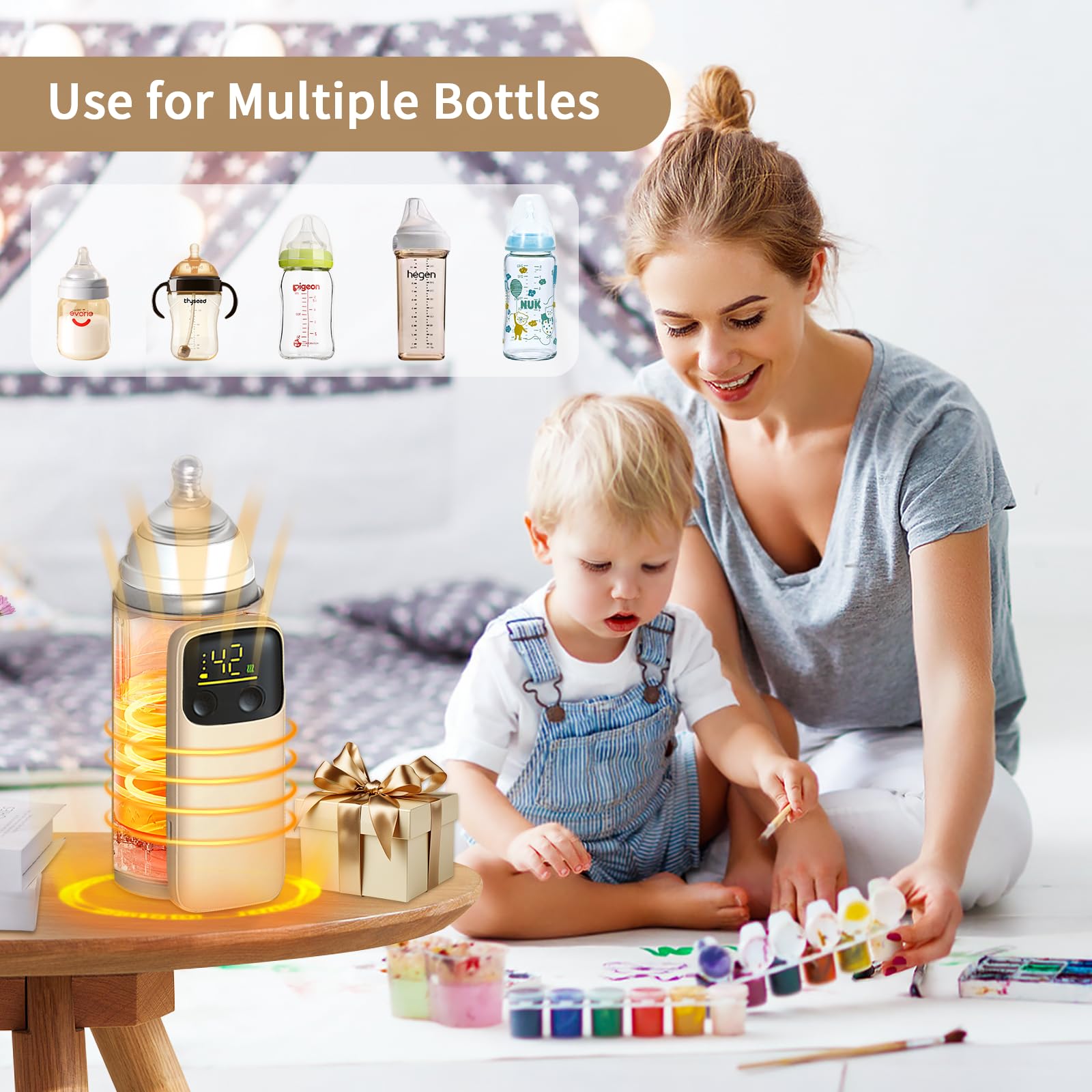 VVU&CCO auto-stop feature maintains milk at the set temperature safely.