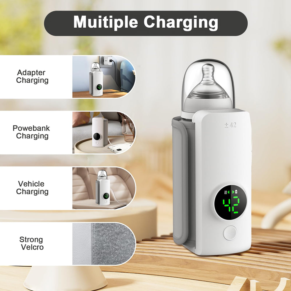 VVU&CCO 6000mAh battery powers quick warmth for busy nights.