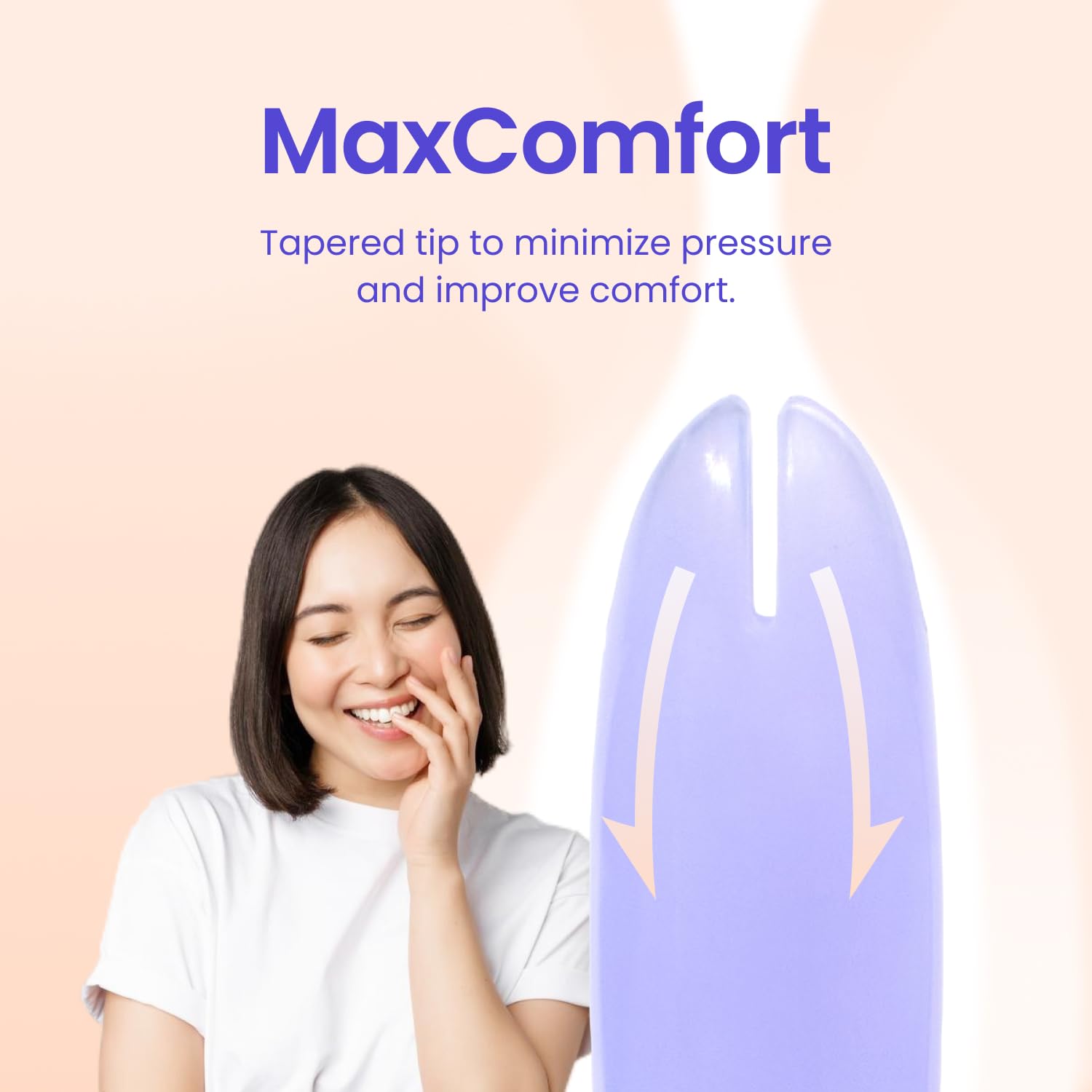 VWELL MaxComfort universal applicator fits many products for versatile use.