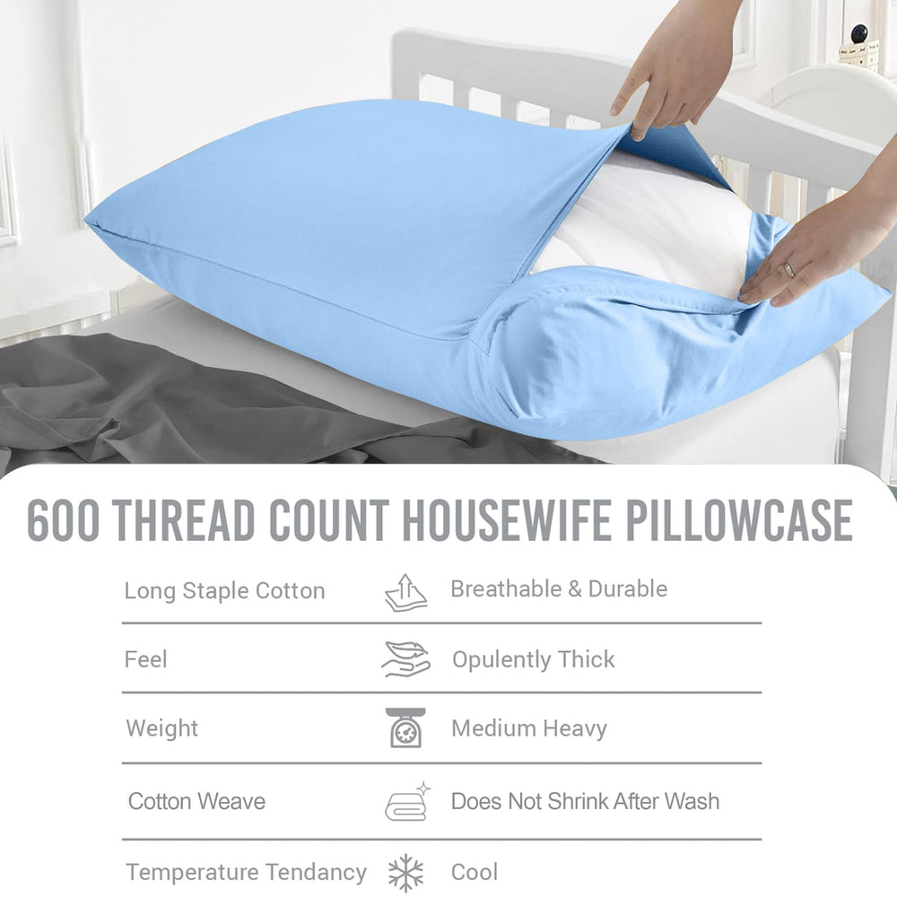 VyAura HOME toddler travel pillow case sized 12x16 inches for a snug fit.