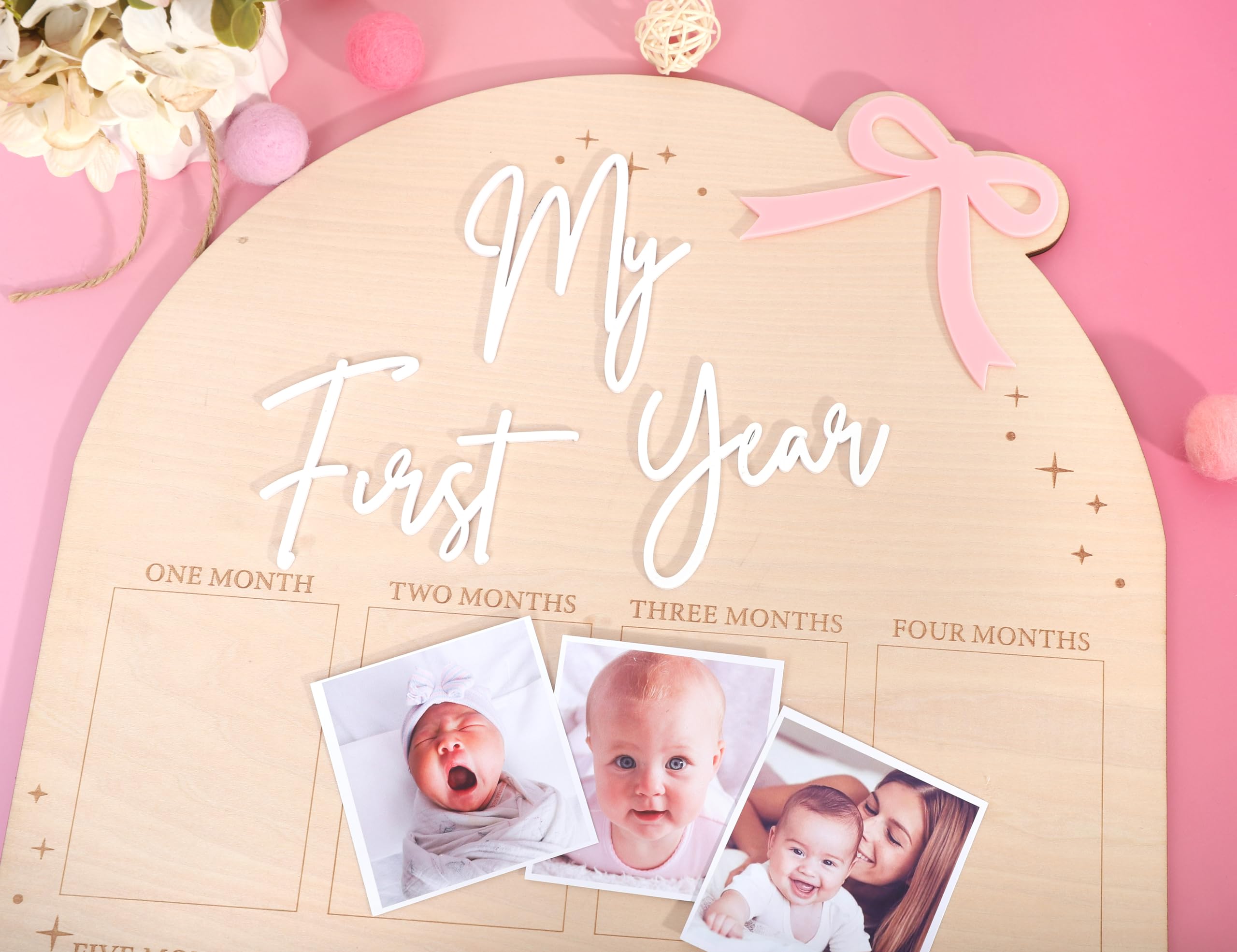 WAUAO Bow First Year Board month 5 growth timeline.