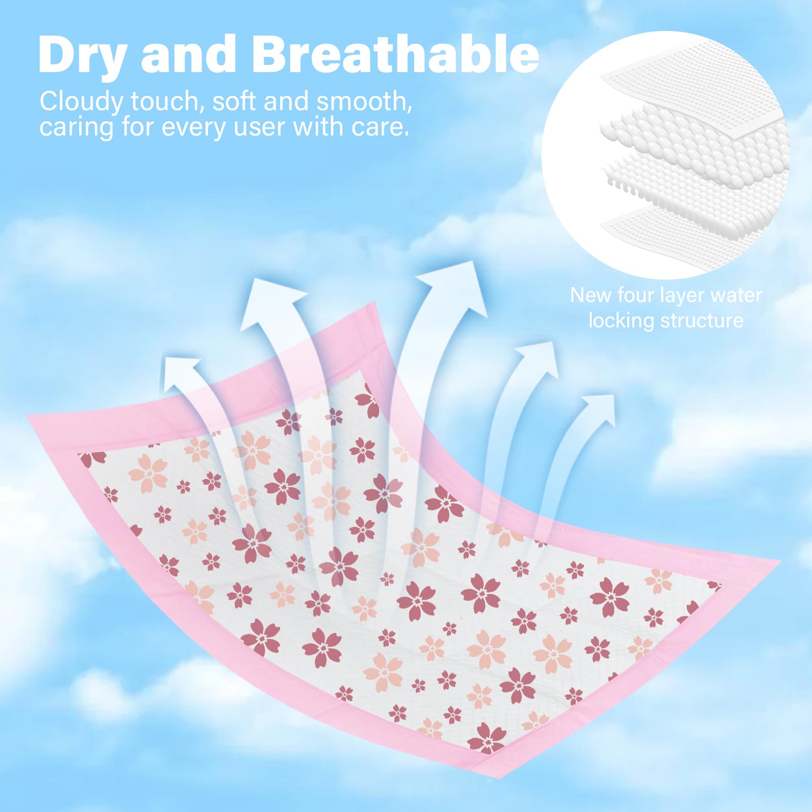 WAAYAA disposable pad designed for easy disposal after use.