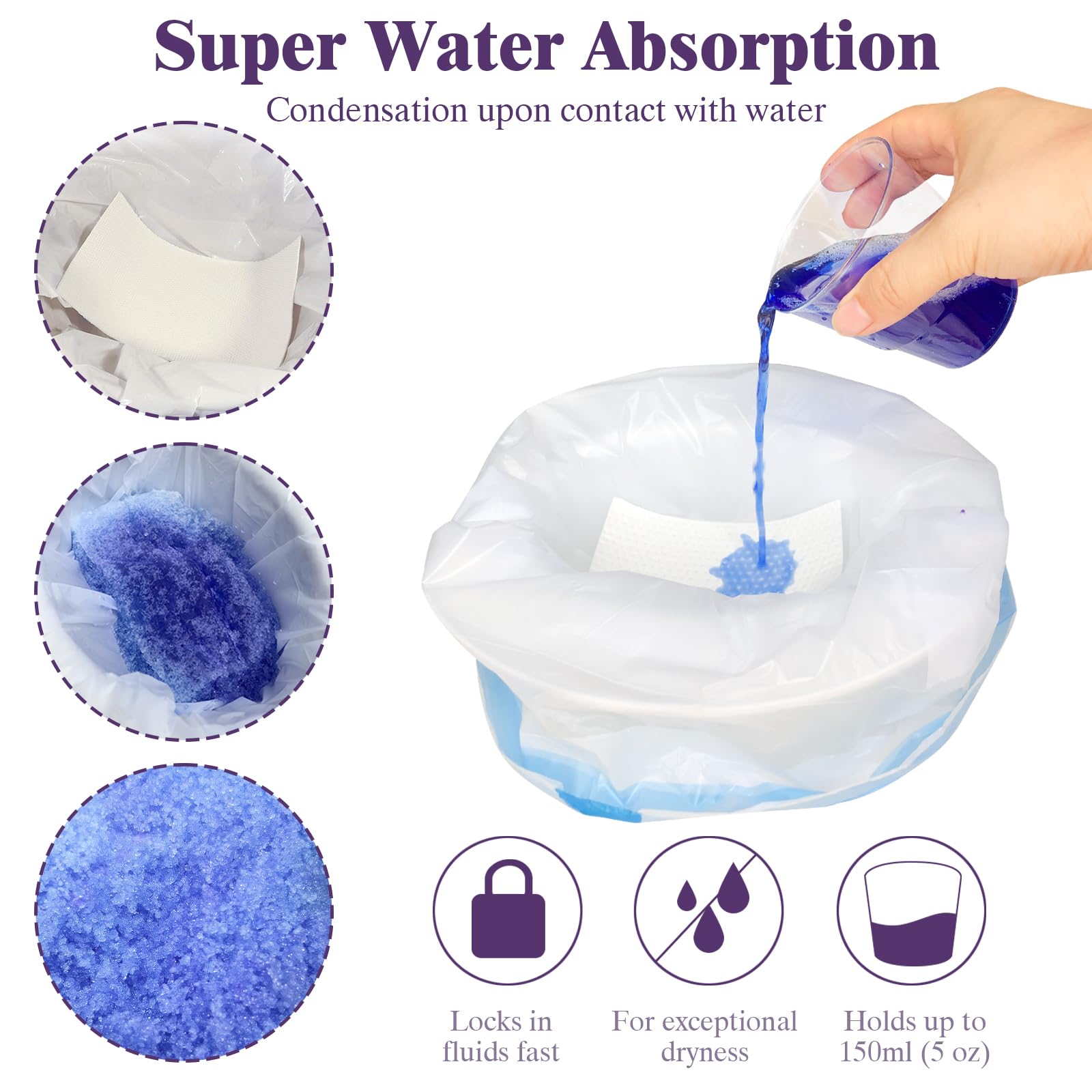 WAAYAA leak-proof pads protect surfaces and potties during everyday use.