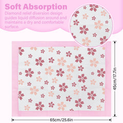 WAAYAA quick-drying, highly absorbent middle layer locks in moisture fast.