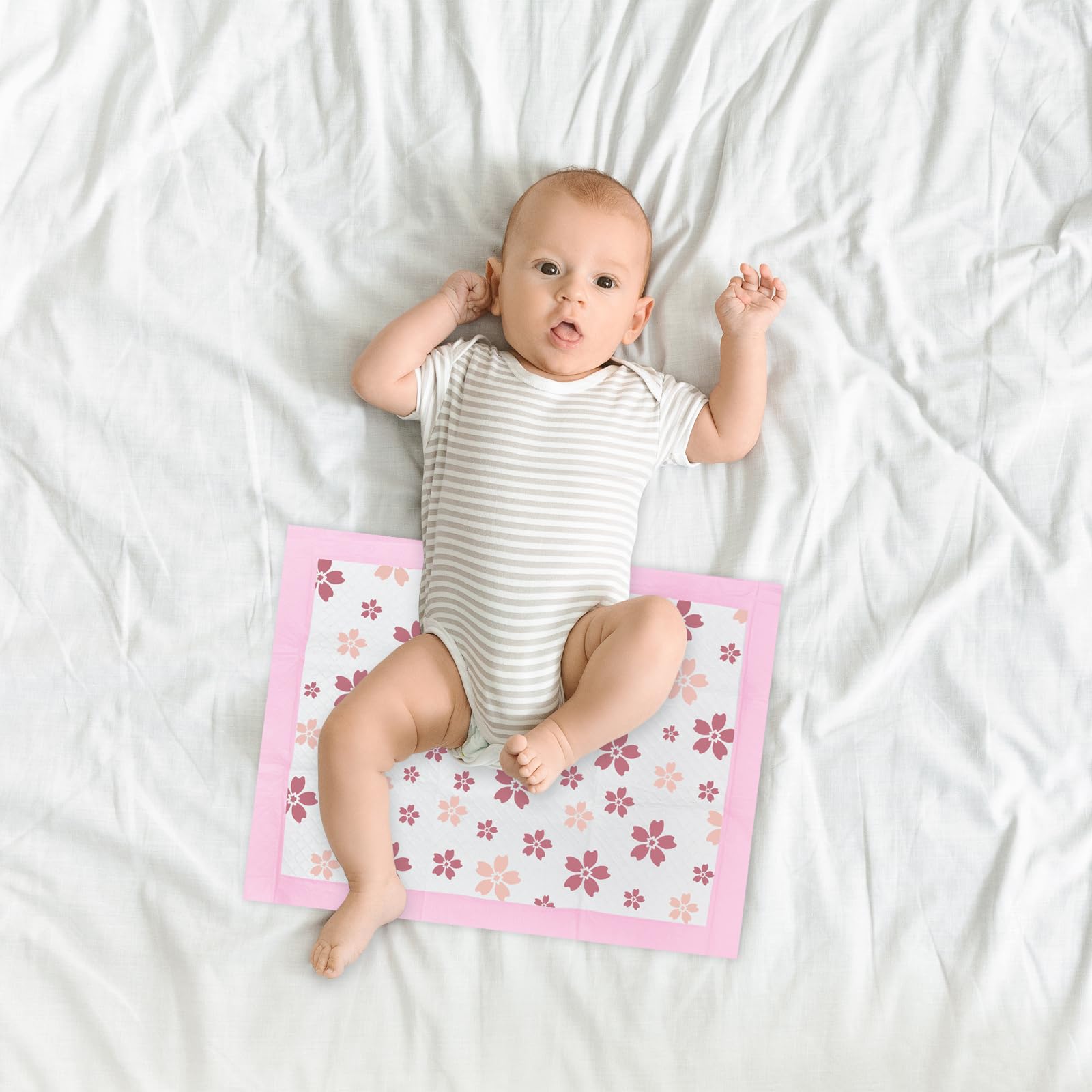 WAAYAA soft breathable surface provides comfortable protection for baby sleep surfaces.