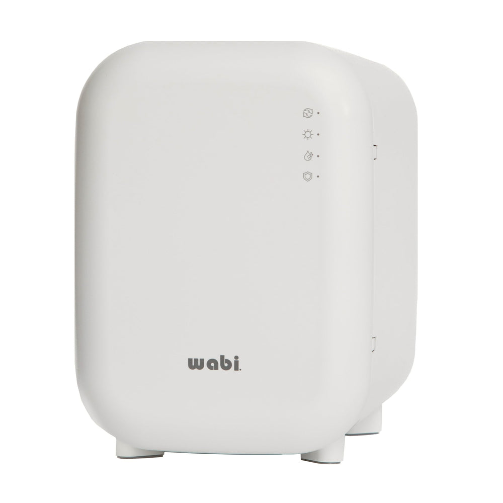 Wabi Baby UV LED MINI Box LED indicators glow during a cycle