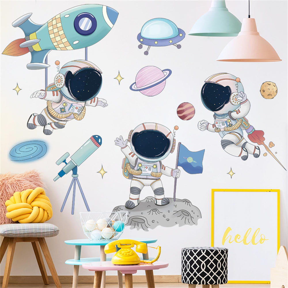 WAFT YEARN spaceship wall sticker inspires imagination in classrooms and bedrooms