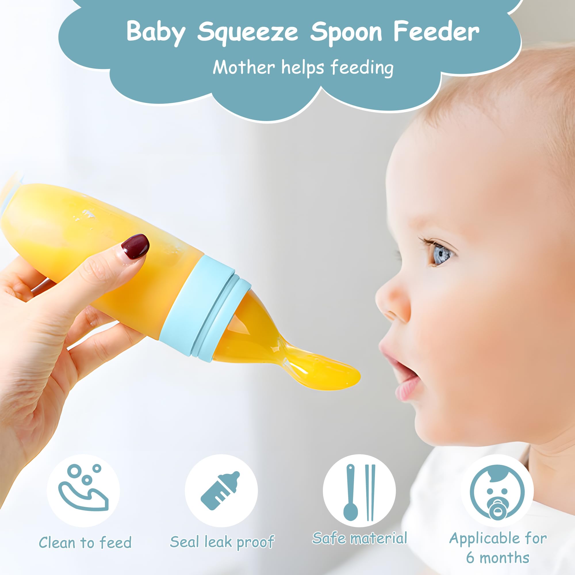 WAJIAYON feeder used during teething moments for easy feeding