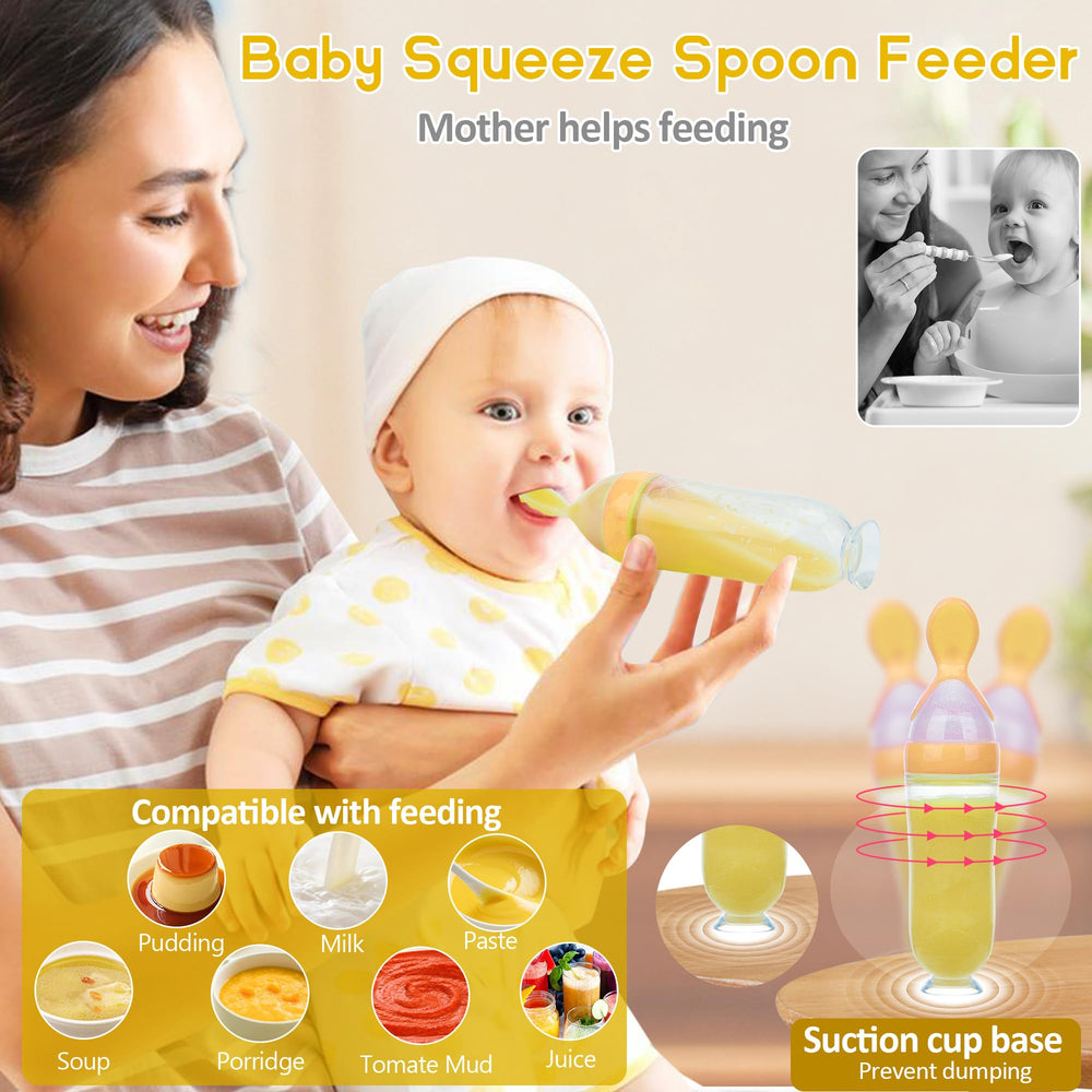 WAJIAYON multi-size fruit feeder sacs grow with baby.
