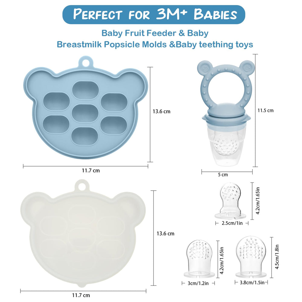 WAJIAYON silicone feeder tray ensures easy cleaning and safe food storage