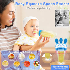 WAJIAYON silicone teether blue emphasizes soothing teething relief during solids