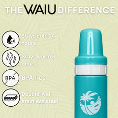Waiu vented nipple ensures comfortable feeding with reduced air intake