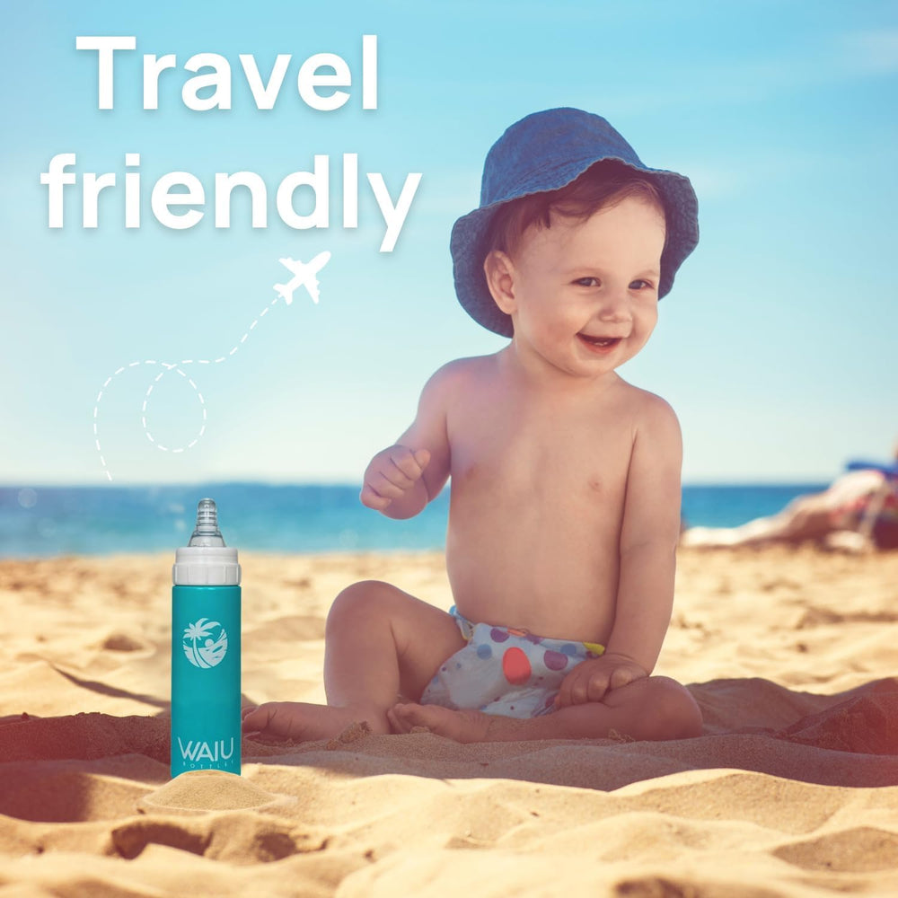 Waiu bottle color options offer playful, practical mealtime variety