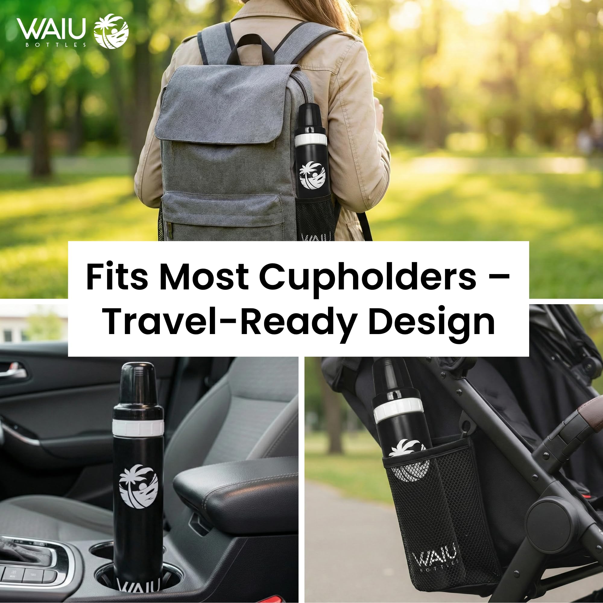 Waiu bottle color variant collection for style options