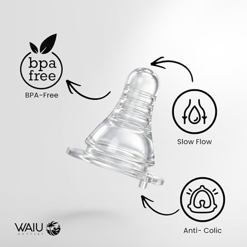 Waiu bottle hand wash only design simplifies cleaning routines.
