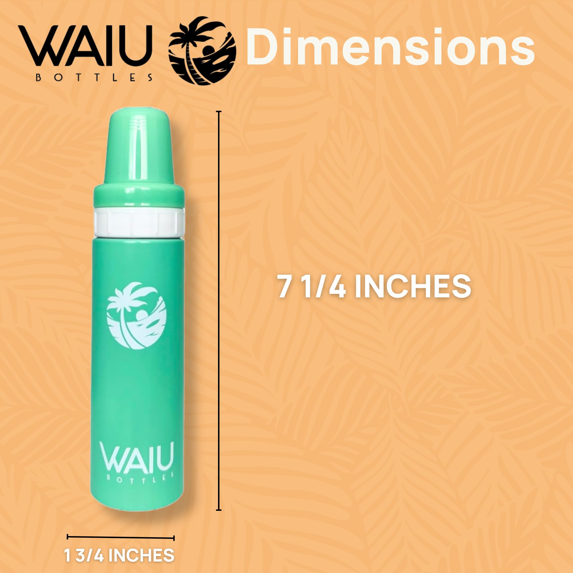 Waiu Bottles BPA-free and easy to clean.