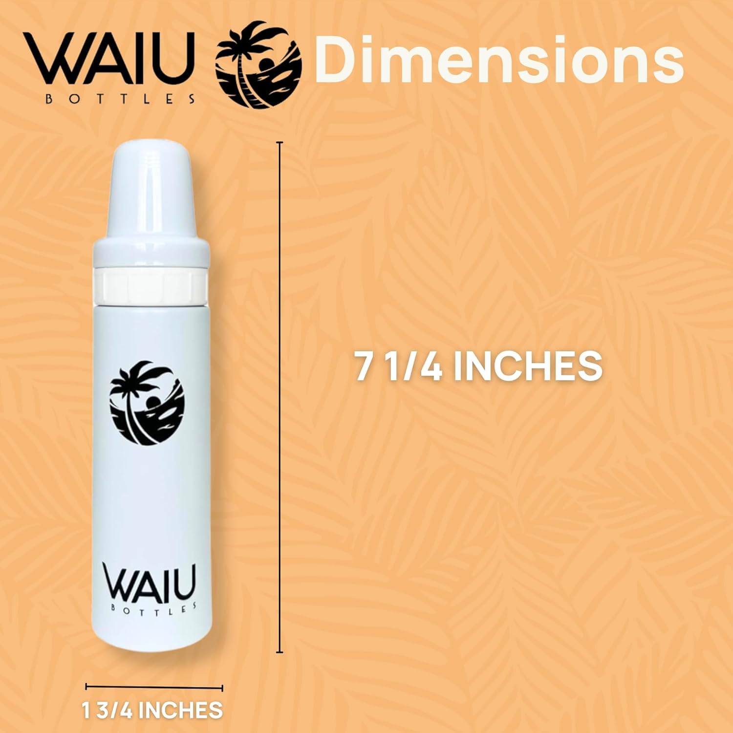 Waiu BPA-free bottle is easy to clean and handwash recommended