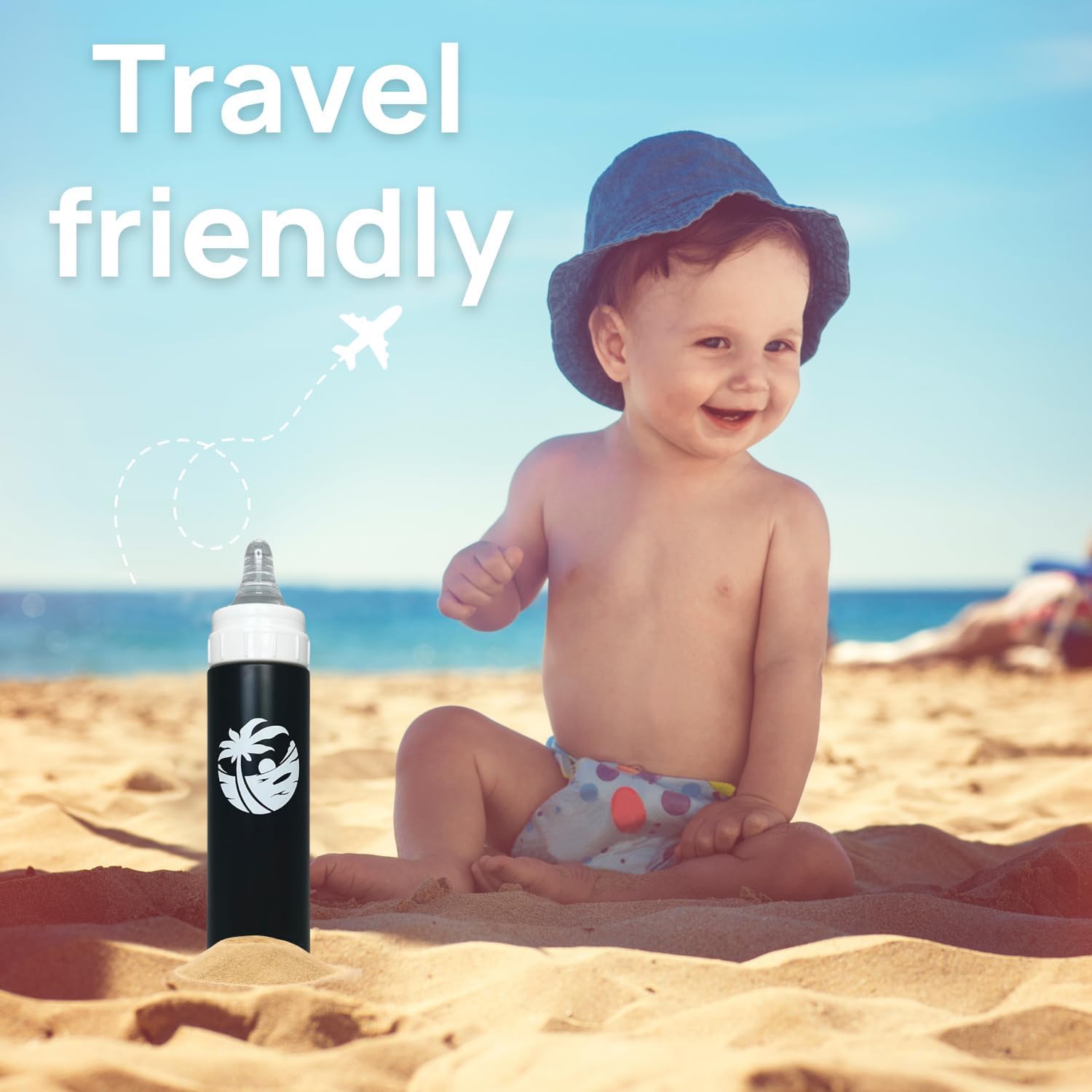 Waiu insulated baby bottle cleaning by hand for easy maintenance